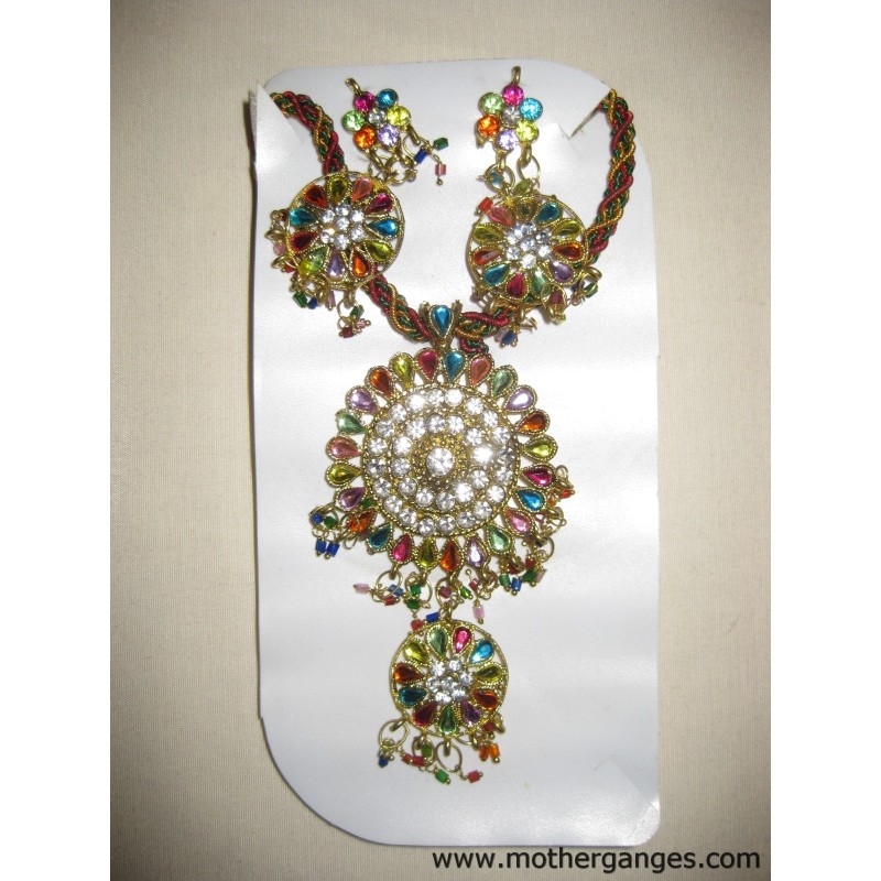 Set de bisutería multicolor